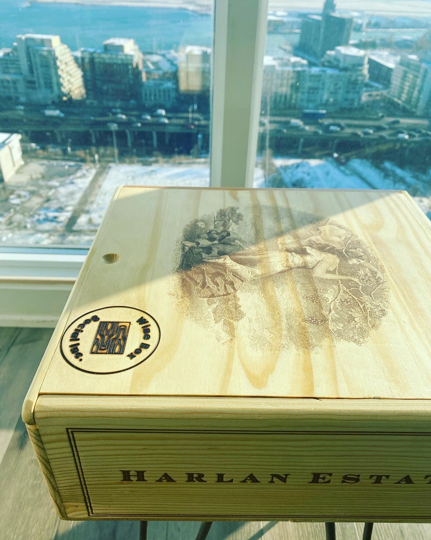 19557A1 2017 Harlan Estate Proprietary Cabernet Sauvignon Blend Sidetable