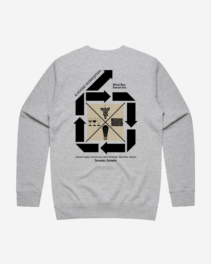 Classic WBS x Peace Collective "Ready, Set, Go" Crewneck Sweaters